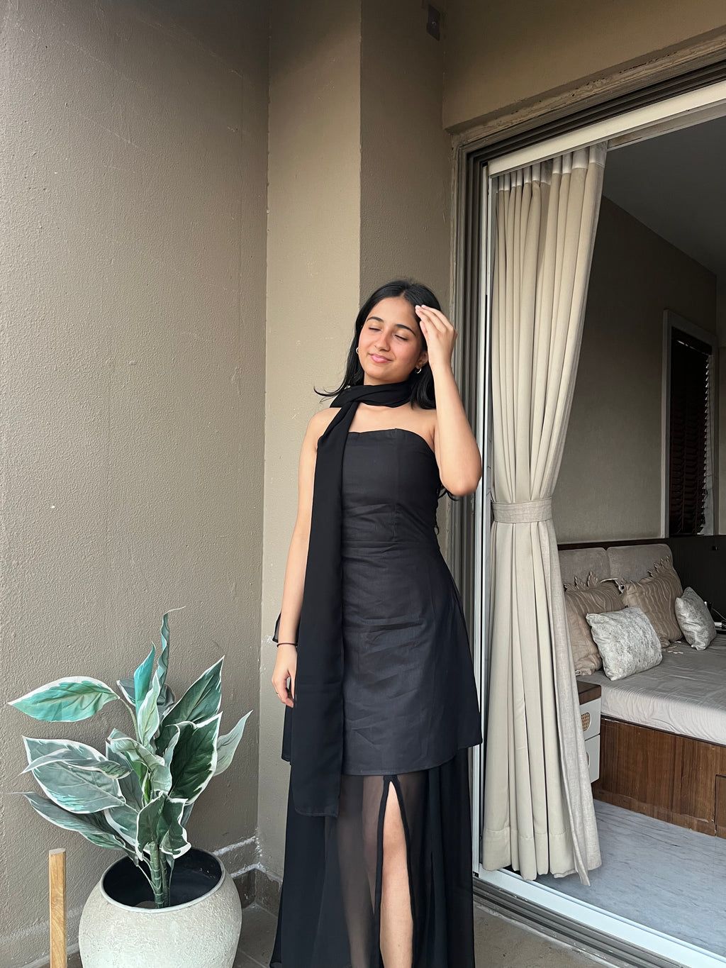 Convertible Scarf Dress