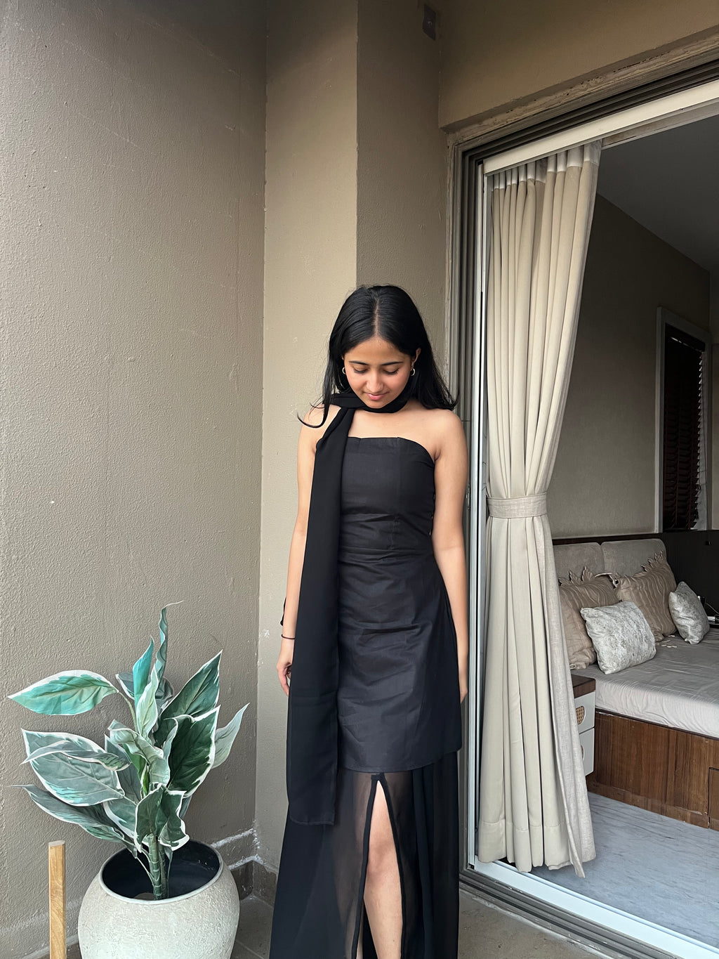 Convertible Scarf Dress