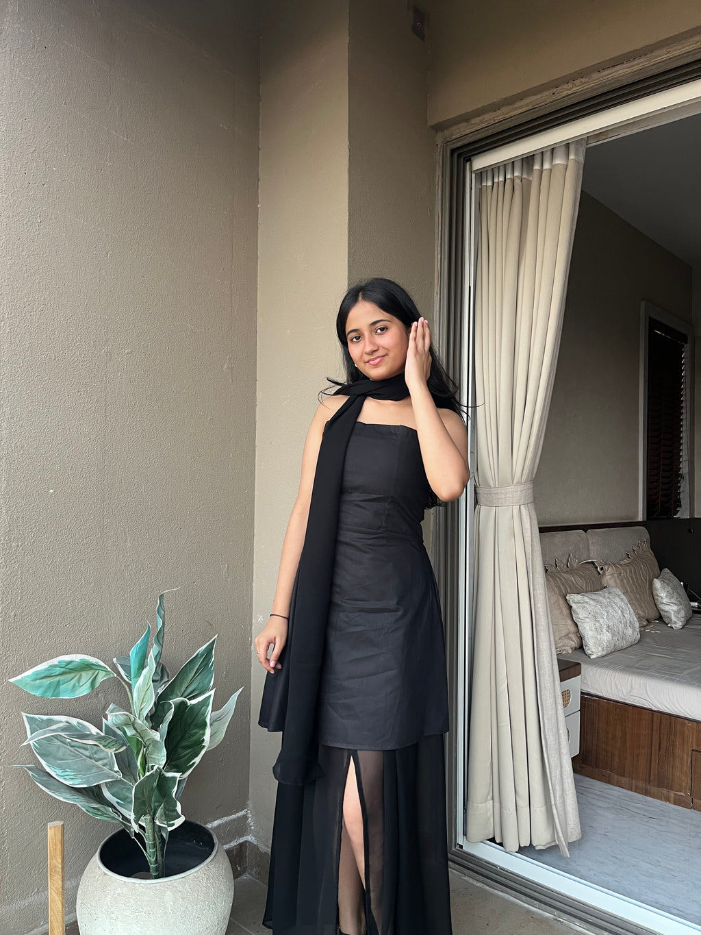 Convertible Scarf Dress