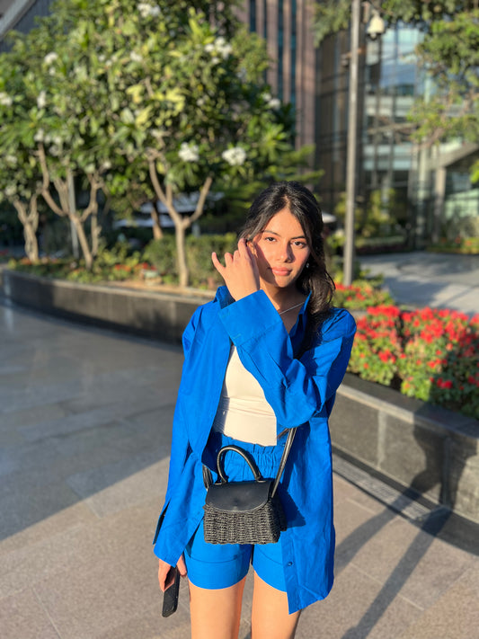 Summer Blue Co-ord Set- Studioanne