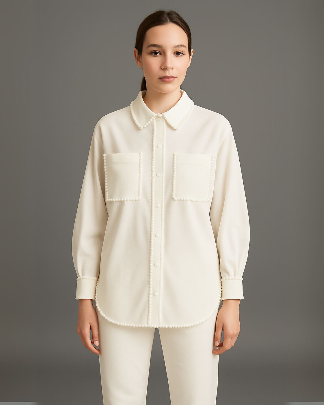 Pearl White Shirt