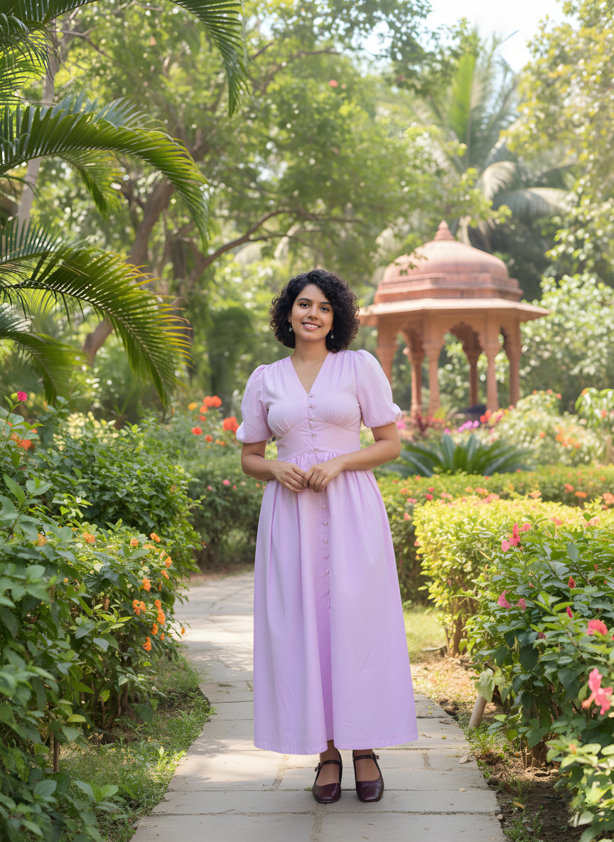 Celia Puff Dress