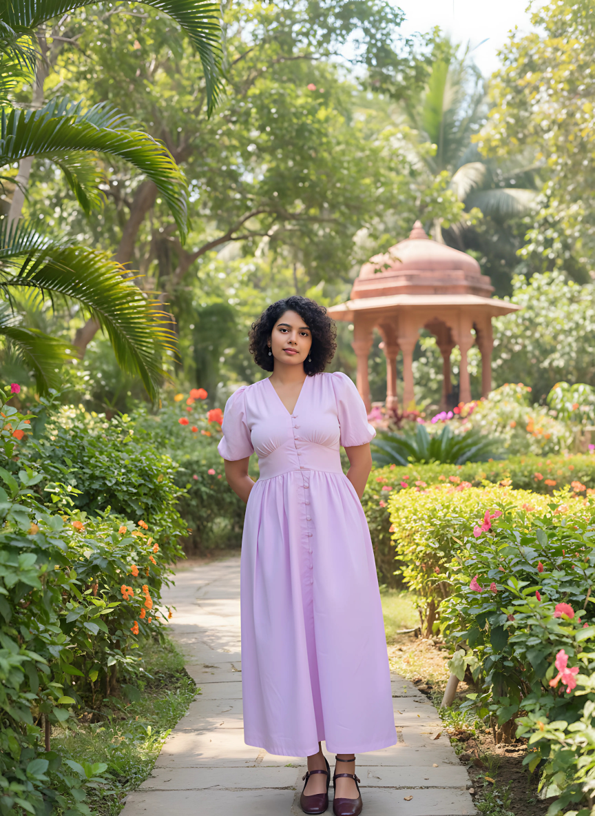 Celia Puff Dress