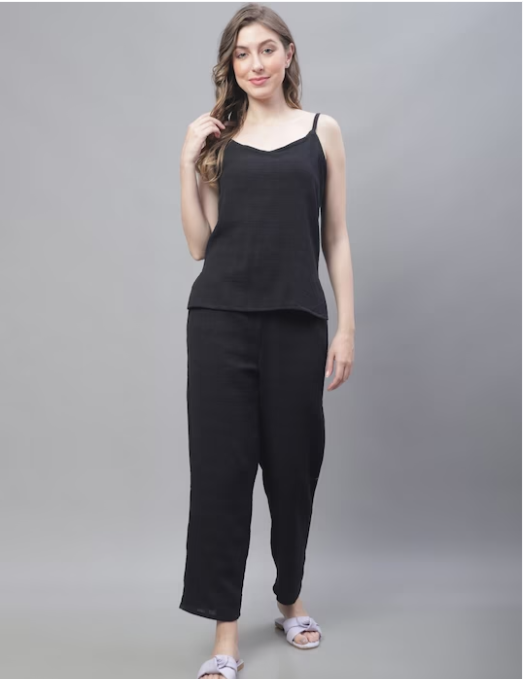 Linen 3 piece coord with shrug