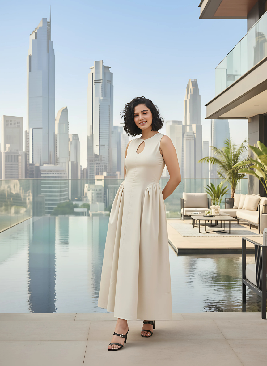 Liala Cutout Maxi Dress