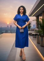 Royal Midi Dress