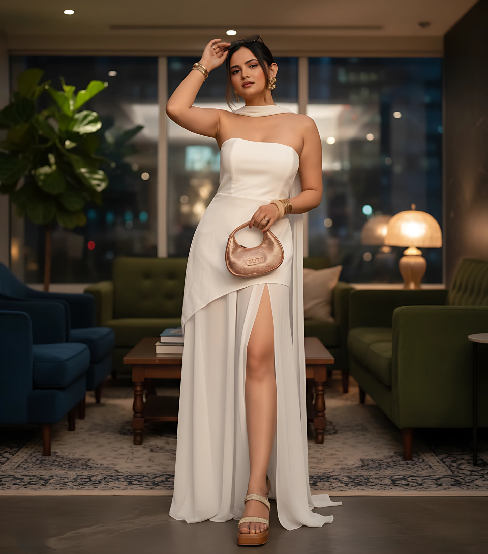 Convertible Scarf Dress