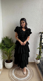 Whispering Ruffles Dress