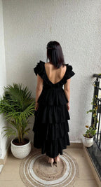 Whispering Ruffles Dress