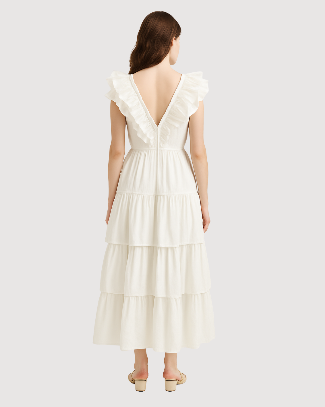 Whispering Ruffles Dress