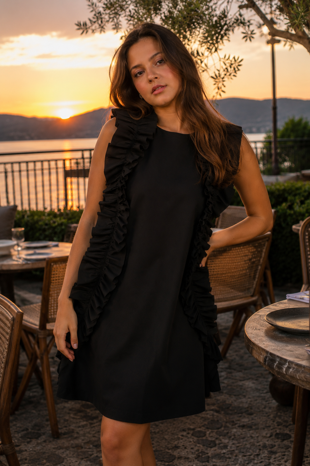 Aqua Waves Dress