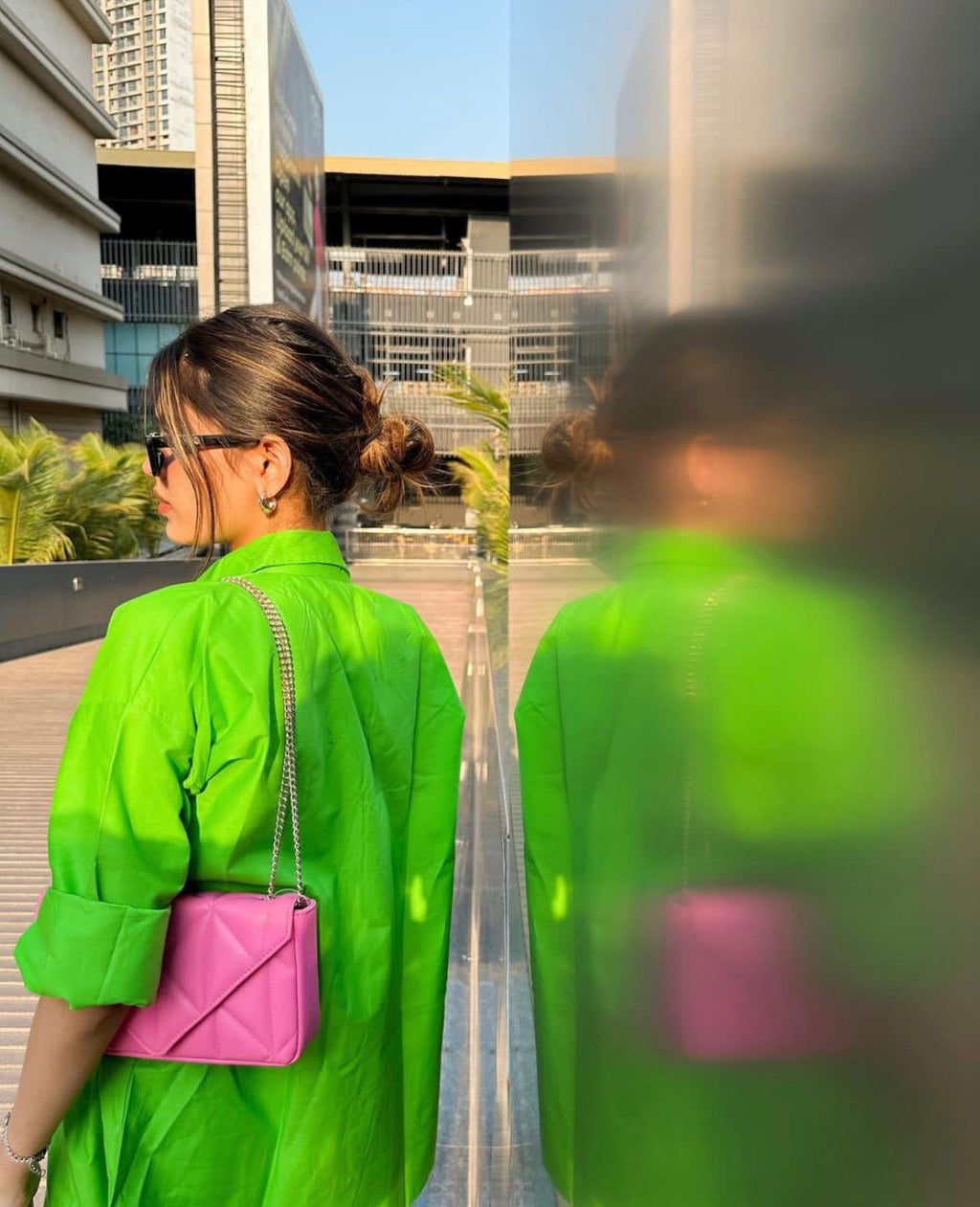 Lime Oversized Shirt