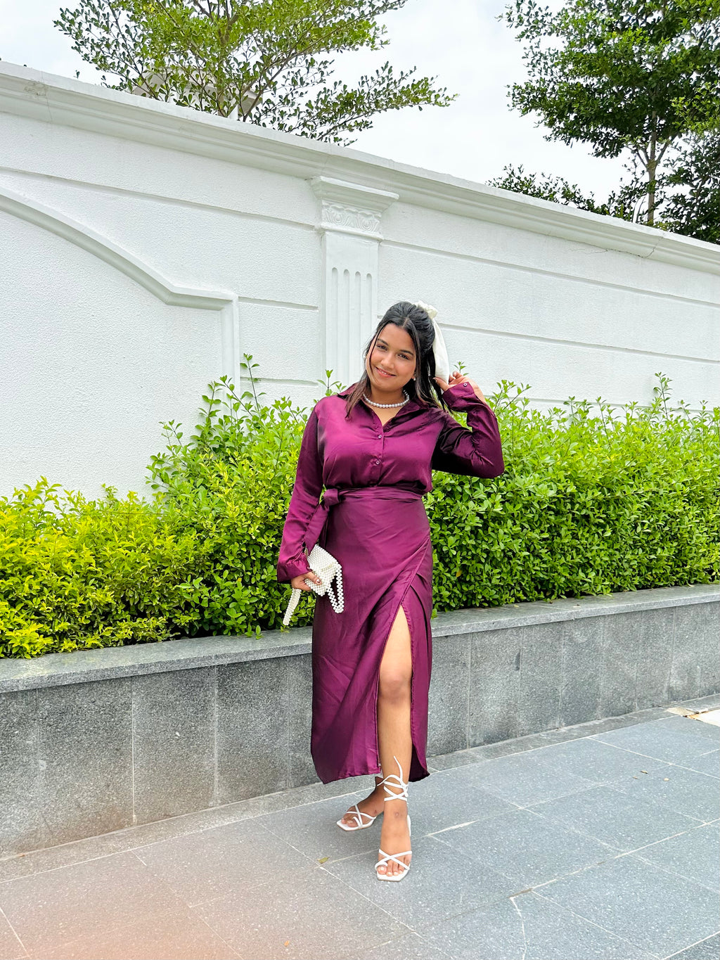 Wine Babe Coord Set for women online India 