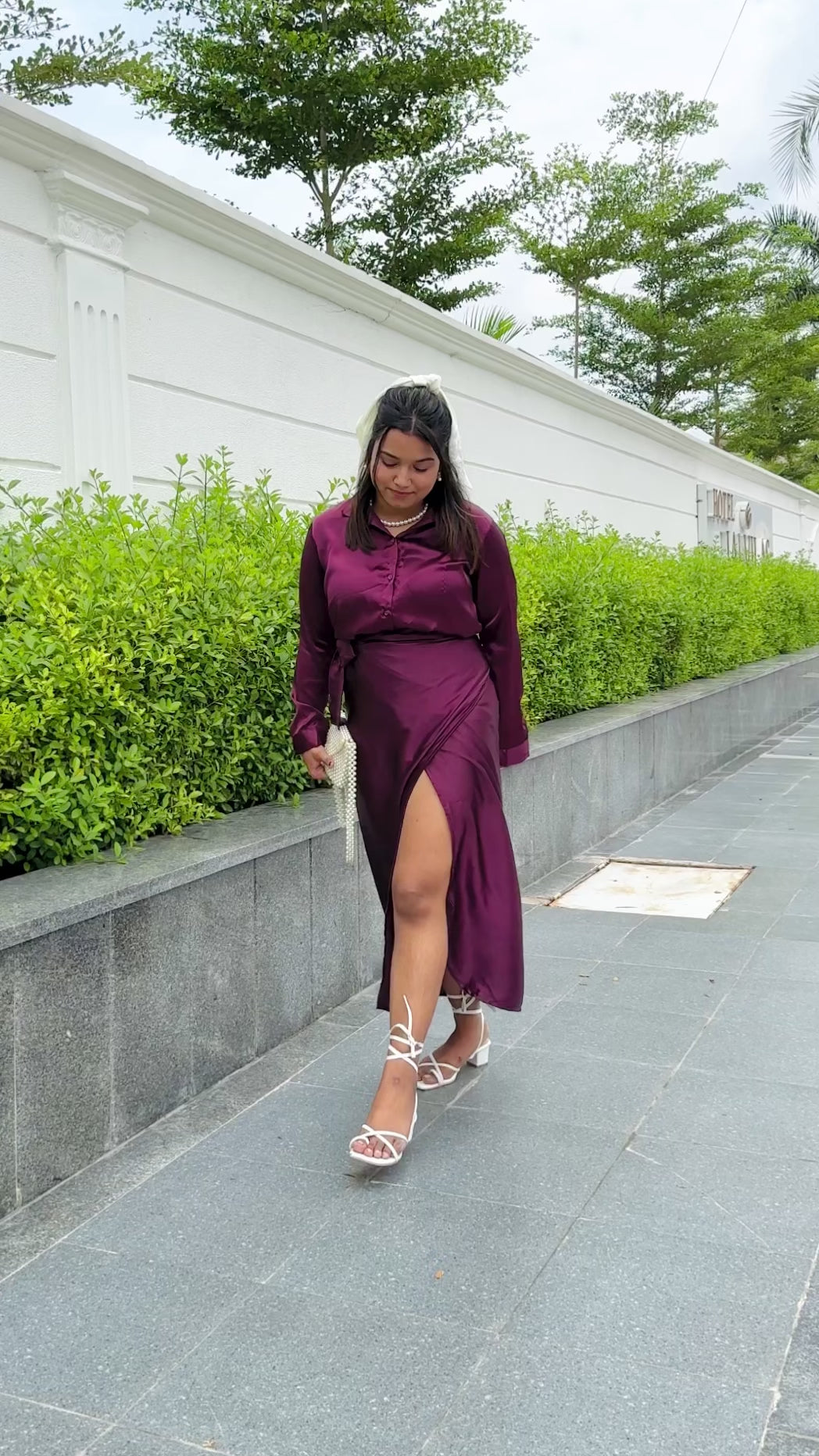 Wine Babe Coord Set for women online India 