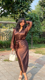 Brown Babe Co-Ord Set