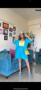 Sky Blue Co-Ord Set