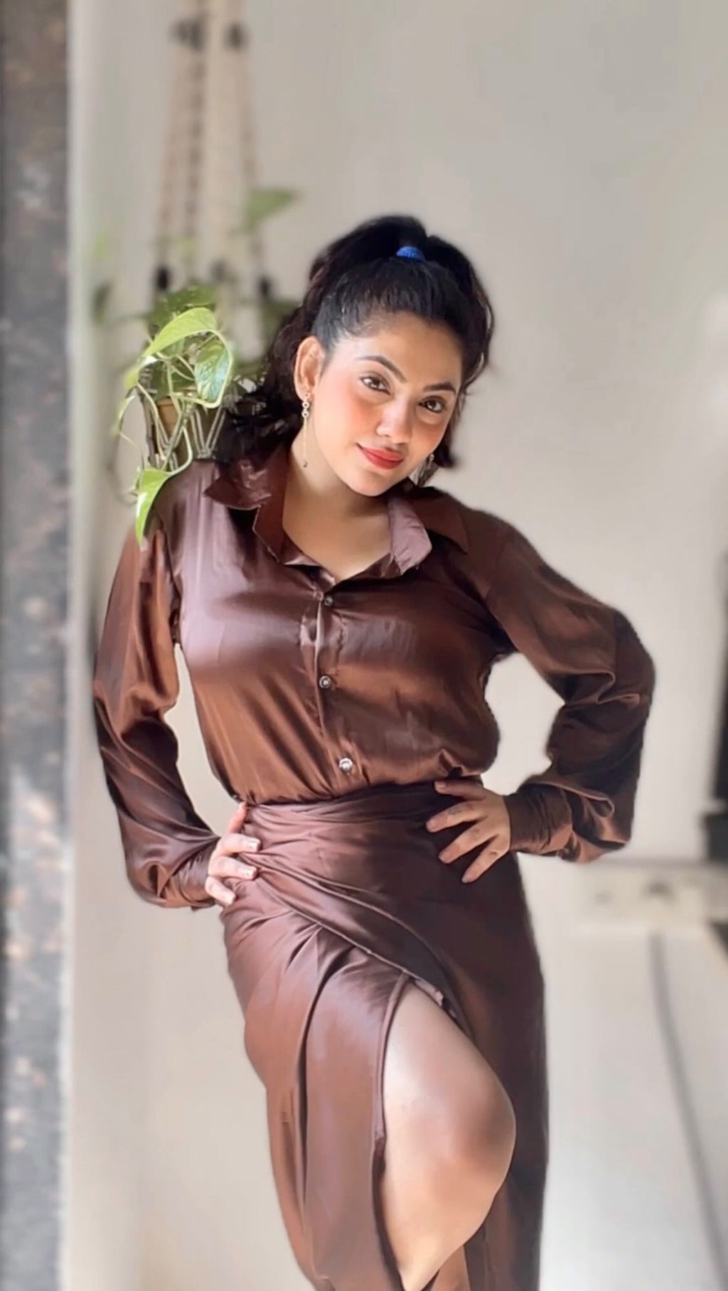 Brown Babe Co-Ord Set