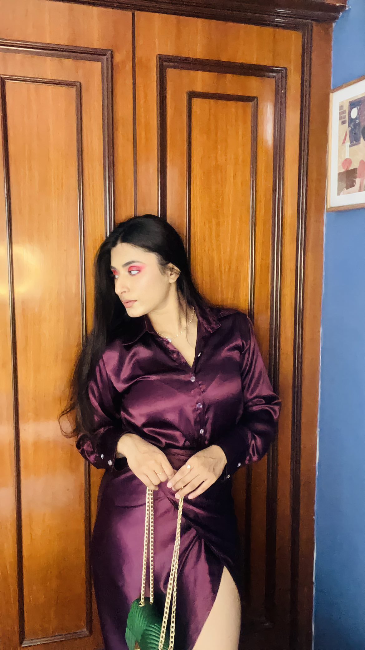 Wine Babe Coord Set for women online India 