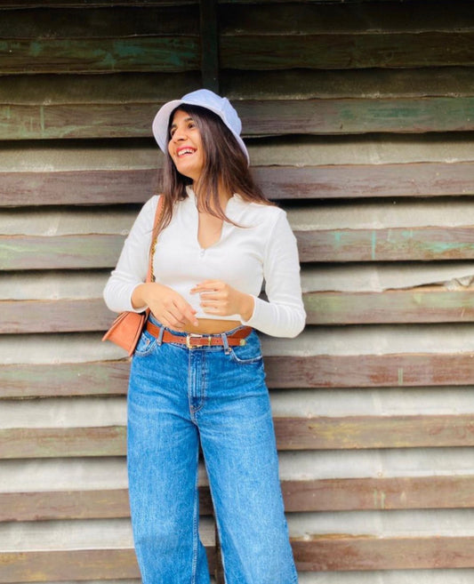 White Bucket Hat