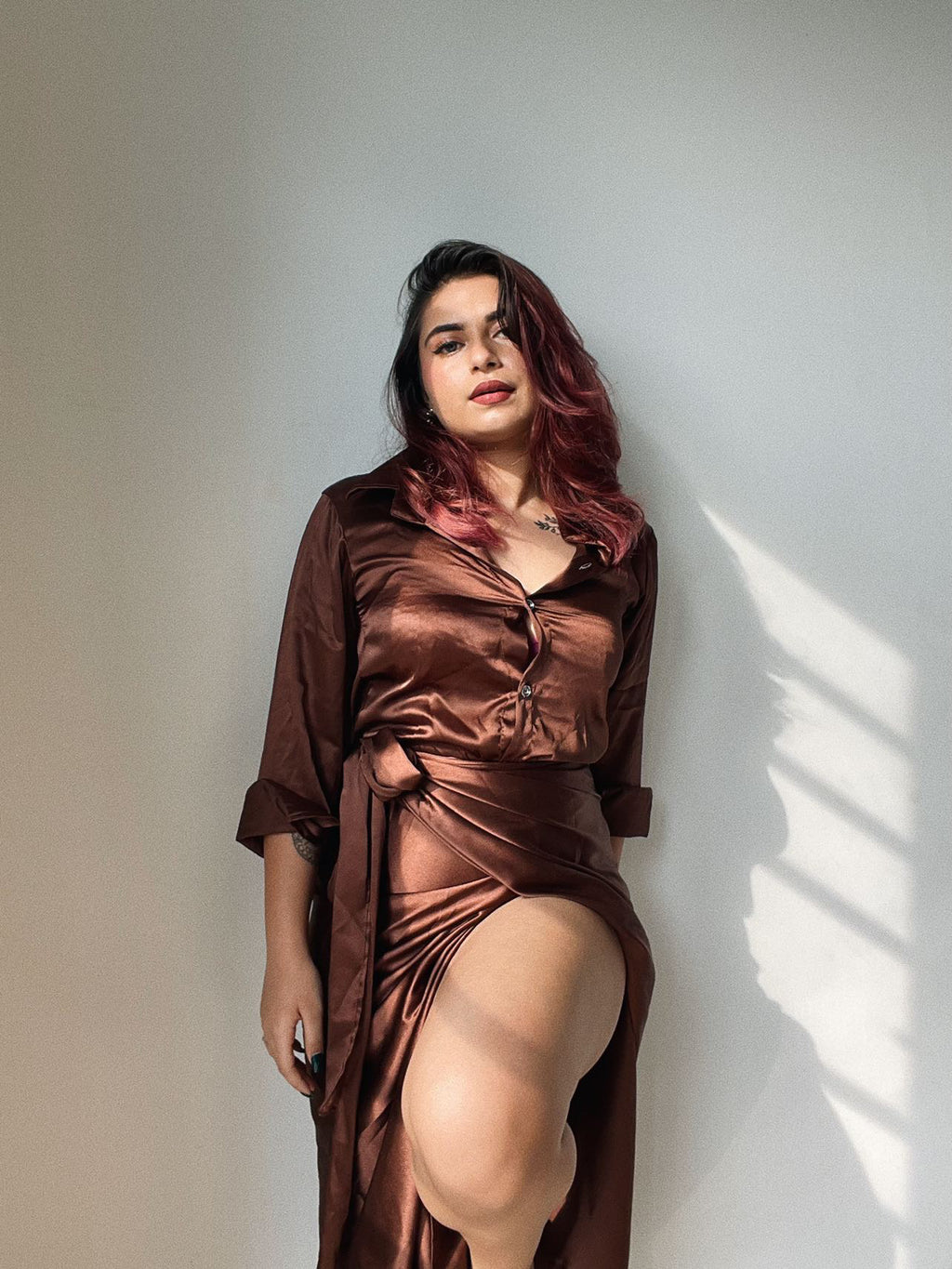 Brown Babe Co-Ord Set
