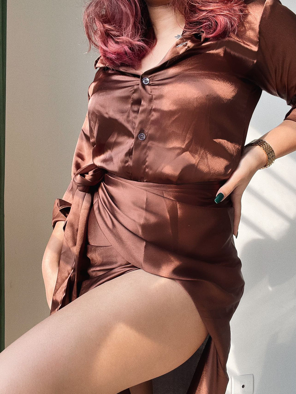 Brown Babe Co-Ord Set