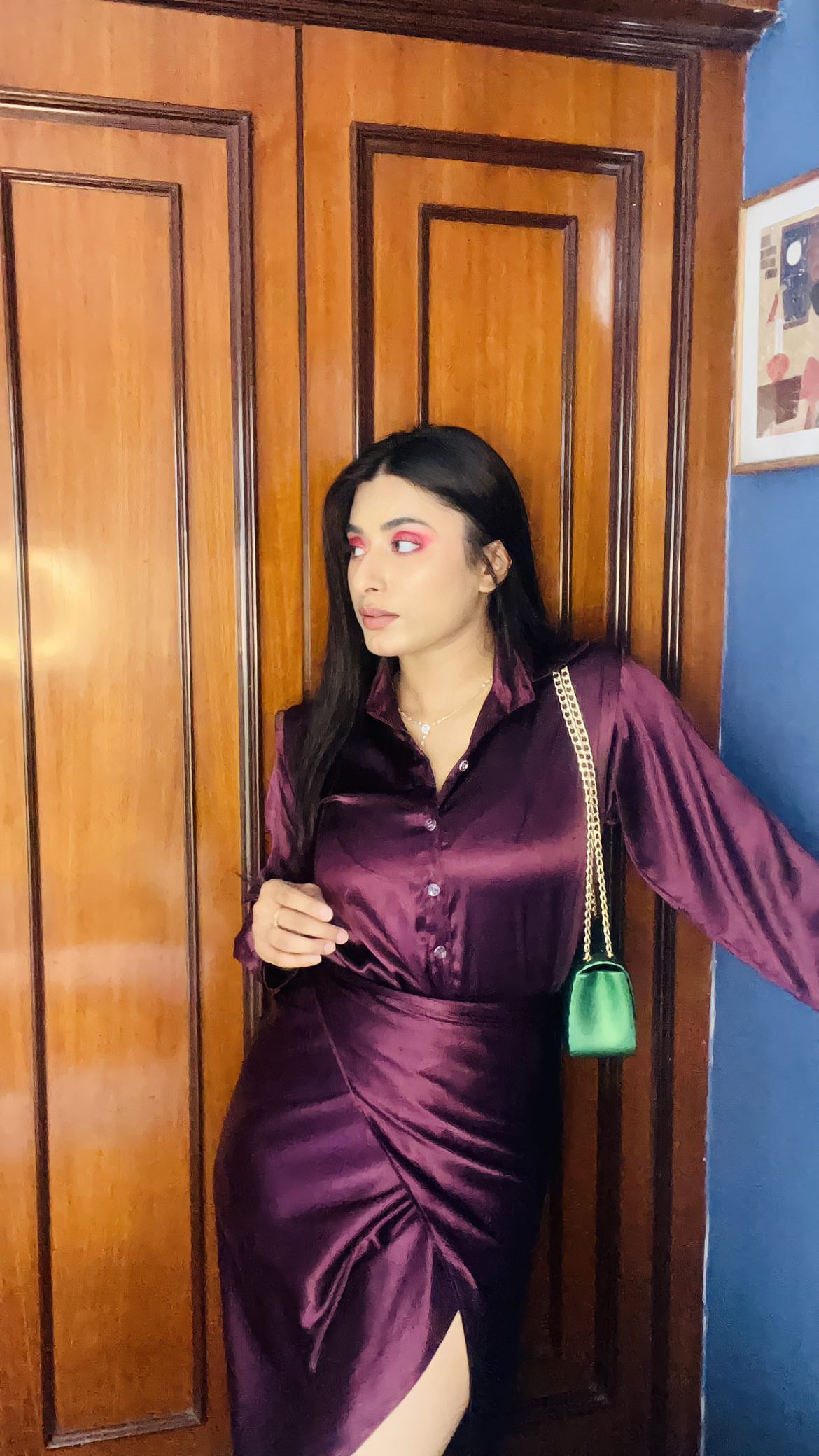 Wine Babe Coord Set for women online India 