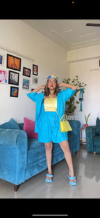 Sky Blue Co-Ord Set