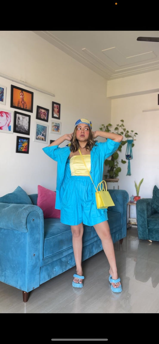 Sky Blue Co-Ord Set