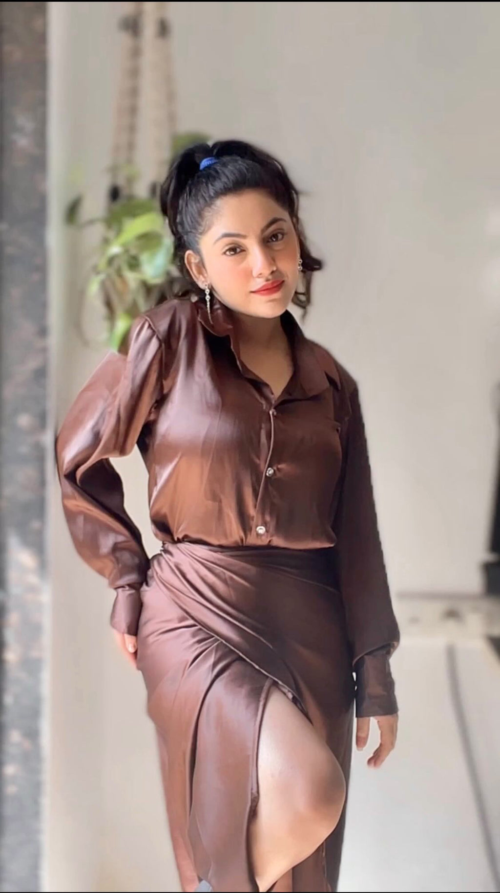 Brown Babe Co-Ord Set