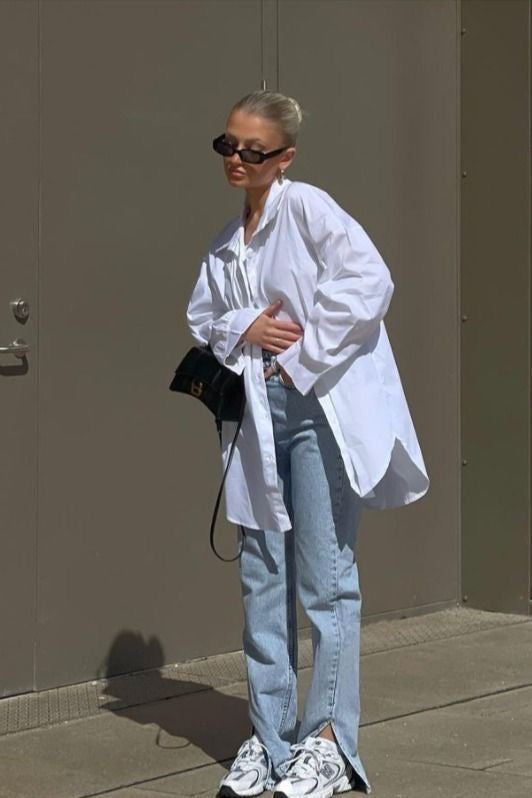 White Oversized Shirt