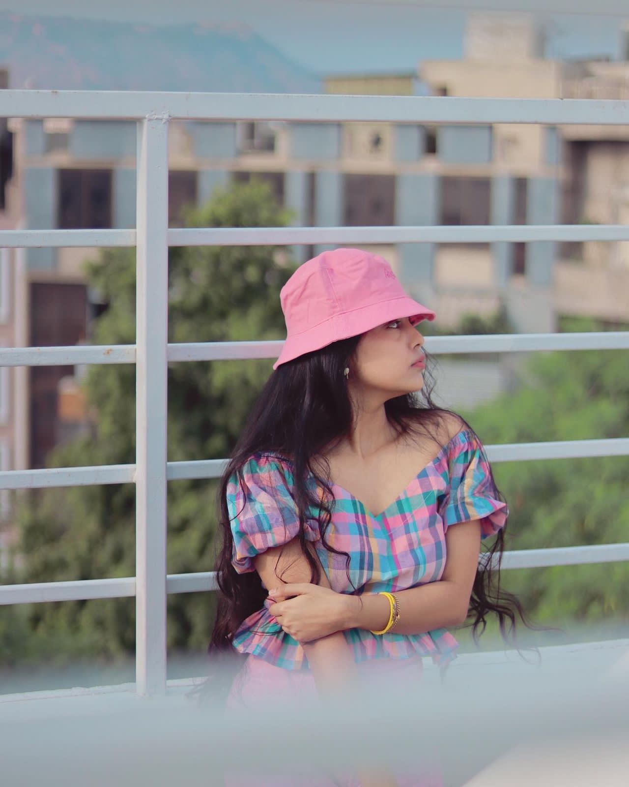 Pink Bucket Hat